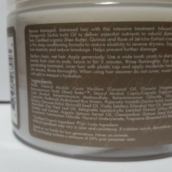 4 Shea Moisture Rescue + Repair Hair Masque Mask - Picture 7 of 14